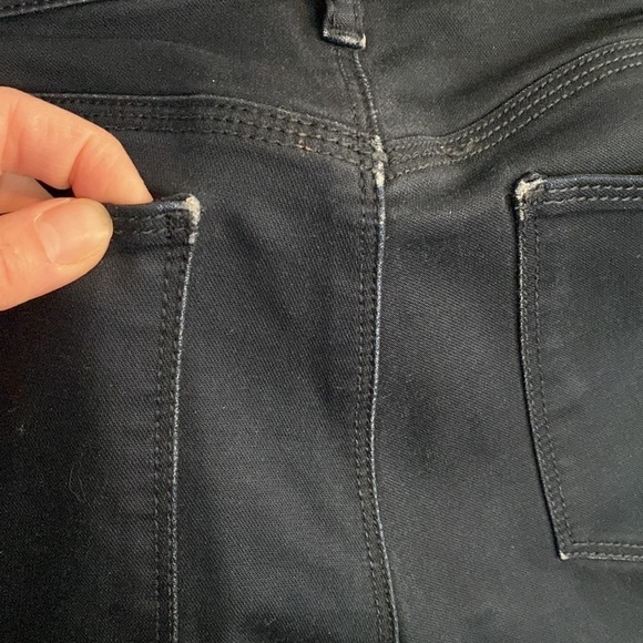 DL1961 Indigo Straight Leg Mid Rise 360 Stretch Jeans - Picture 13 of 16